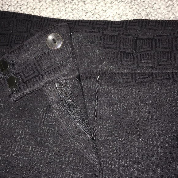 Pattern black work pants - Picture 4 of 5